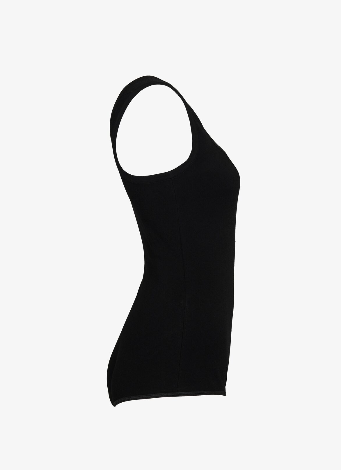 SLEEVELESS SCOOP-NECK BODYSUIT ALAÏA BLACK SLEEVELESS SCOOP-NECK BODYSUIT